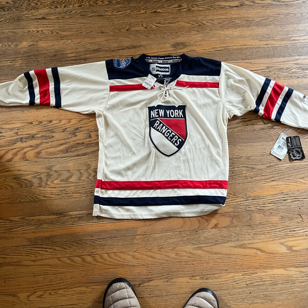 Youth New York Rangers 2012 Winter Classic Jersey-Brand New With Tags!